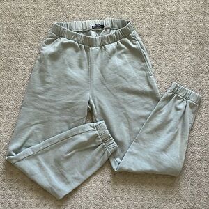 Brandy Melville Sweats in Sage Green (one pair)